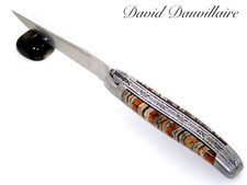 Laguiole ciselé david d'occasion  Saint-Chély-d'Aubrac