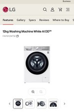 12kg washing machine for sale  LEICESTER