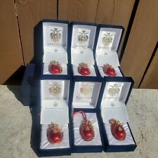 Faberge red enamel for sale  San Juan Capistrano