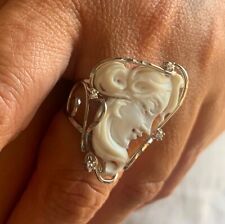 Anello cammeo stilizzato usato  Torre del Greco