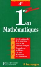Maths 4eme fauvergue d'occasion  Hennebont