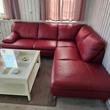 Rotes ledersofa eigentlich gebraucht kaufen  Baiersbronn