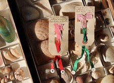 Par de quebra-cabeças de fita e botão do início do século XX jogo de jantar Curio Parlour comprar usado  Enviando para Brazil