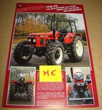 ME Tracteur Agricole ZETOR 7745 VE no SFV Fiat IH Deutz Ford Lanz Same Someca, usado comprar usado  Enviando para Brazil