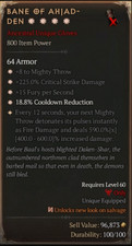 ✨Diablo 4 Temporada 8 ✨4GA ✨BANE OF AHIAD-DEN Efeito Especial 590 comprar usado  Enviando para Brazil