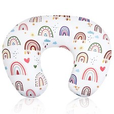 Capa de travesseiro de amamentação arco-íris para bebês meninas/meninos comprar usado  Enviando para Brazil