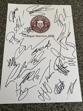 Wigan warriors rugby for sale  HECKMONDWIKE