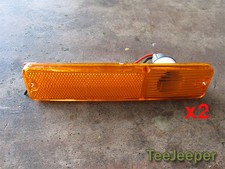2 x novas luzes indicadoras laterais âmbar Jeep CJ5 CJ7 CJ8 comprar usado 2 x novas luzes indicadoras laterais âmbar Jeep CJ5 CJ7 CJ8 comprar usado  Enviando para Brazil