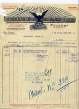 Fattura ettore marchi usato  Senigallia