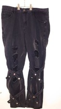 Jeans gothic steampunk gebraucht kaufen  Merseburg