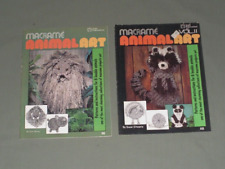 Vintage macrame animal for sale  Kings Mountain