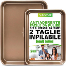 Set teglie forno usato  Roma
