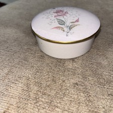 Pink carltonware trinket for sale  COWES