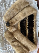 Vintage real fur for sale  RUGELEY