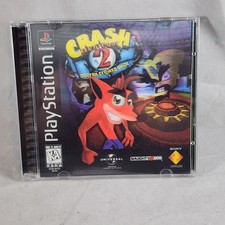 Crash Bandicoot 2: Cortex Strikes Back PlayStation 1, PS1 2000 Black Label Holo comprar usado  Enviando para Brazil