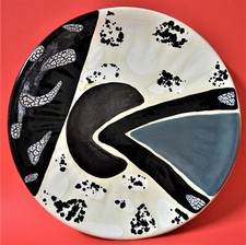 GLORIA LORENZO 1954 PLACA DE CERÂMICA ASSINADA 1992 CERÂMICA PINTADA À MÃO ARTISTA CUBANO comprar usado  Enviando para Brazil