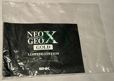 Neo Geo X Gold edição limitada manual de instruções com bolsa SOMENTE livreto do sistema, usado comprar usado  Enviando para Brazil