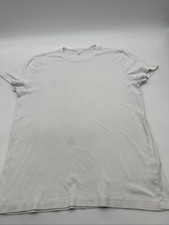 Camiseta masculina Mudo Collection branca média sólida..#31077 comprar usado  Enviando para Brazil