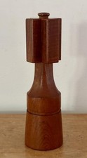 Moedor de sal vintage Dansk Jens Quistgaard teca xadrez rei Peugeot pimenta, usado comprar usado  Enviando para Brazil