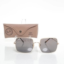 Ray-Ban, Okulary przeciwsłoneczne, RB 1971 Square, Prostokątne, Złote #tjJ na sprzedaż  PL
