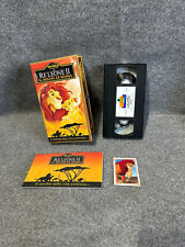 Videocassetta vhs leone usato  Palermo