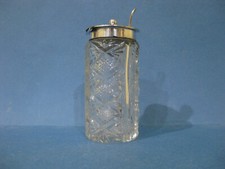 Cut glass mustard for sale  BEDFORD