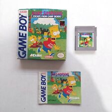 Bart Simpson's Escape From Camp Deadly completo na caixa - Nintendo Game Boy comprar usado  Enviando para Brazil