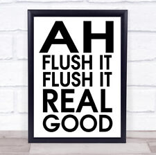 Funny flush bathroom for sale  UK