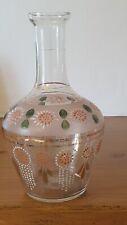 Carafe verre emaille d'occasion  Roquebrune-sur-Argens