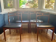 Four teak johannes for sale  LICHFIELD