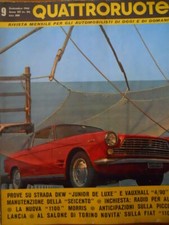 Quattroruote 1962 test usato  Italia