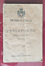 Passaporto per estero usato  L Aquila