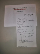 Beniamino vignola autografo usato  Genova