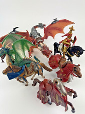 Schleich ritter drachen gebraucht kaufen  Marl
