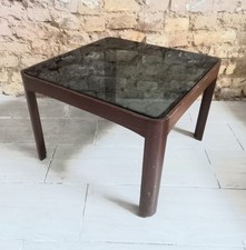 Tavolino legno vetro usato  Milano