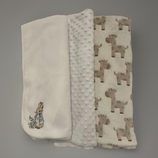 3pc baby blanket for sale  ILFORD