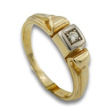 Solitär brillant gold gebraucht kaufen  Gelsenkirchen