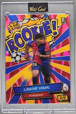 Lamine Yamal 2/2 2024 Wild Card Comix Rookie RC Pink Lava Barcelona UEFA SSP, usado comprar usado  Enviando para Brazil