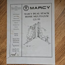 Marcy gs99 dual for sale  MINEHEAD