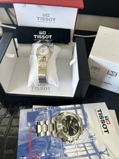 Relógio suíço de quartzo Tissot T085210A dois tons data ouro/prata com caixa  comprar usado  Enviando para Brazil