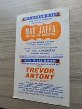 Variety theatre flyer for sale  BURY