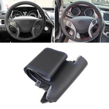 Capa de couro volante de carro para Hyundai Elantra 11-16 Avante i30 2012-2016 comprar usado  Enviando para Brazil