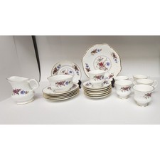 Conjunto de 21 xícaras/pires de chá de porcelana Royal Tara Rose Bouquet comprar usado  Enviando para Brazil