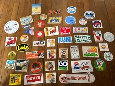 Lot stickers vintage d'occasion  Souppes-sur-Loing