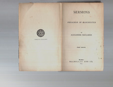 SERMONS PREACHED IN MANCHESTER-Alexander Maclaren    FIRST SERIES   1879 comprar usado  Enviando para Brazil