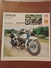 CLEVELAND 1000 TORNADO 1929 Motocicletas Atlas Ed. Frete grátis 1999 comprar usado  Enviando para Brazil