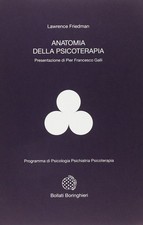 Anatomia della psicoterapia usato  Italia