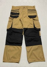 Calça de trabalho SkyLine Wears utilitária carga construção masculina tamanho 38×30 marrom, usado comprar usado  Enviando para Brazil