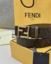 Cintura fendi marrone usato  Casapesenna