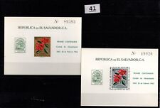 IY EL SALVADOR 1962 - MNH - PERF+IMPERF - FLORES - AHUCHAPAN comprar usado  Enviando para Brazil